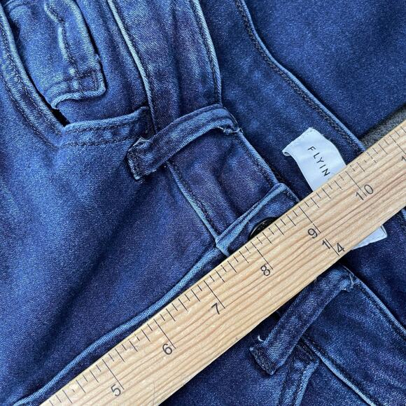 Flying Monkey Women Jeans Size 27 Blue Skinny Stretch Denim 28" Inseam 53-14 - Picture 6 of 9